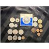 Image 27 : VARIOUS COINS FROM NORWAY, SWEDEN, FINLAND, AND DENMARK - INCLUDES AN 1866 5 PENNIA ALEKSANDR II COI