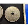 Image 29 : VARIOUS COINS FROM NORWAY, SWEDEN, FINLAND, AND DENMARK - INCLUDES AN 1866 5 PENNIA ALEKSANDR II COI