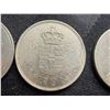 Image 33 : VARIOUS COINS FROM NORWAY, SWEDEN, FINLAND, AND DENMARK - INCLUDES AN 1866 5 PENNIA ALEKSANDR II COI