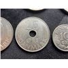 Image 36 : VARIOUS COINS FROM NORWAY, SWEDEN, FINLAND, AND DENMARK - INCLUDES AN 1866 5 PENNIA ALEKSANDR II COI