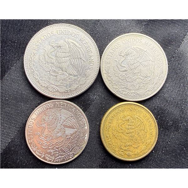 VARIOUS COINS FROM MEXICO