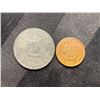 Image 1 : VINTAGE SALES TAX TOKENS FROM MISSOURI AND NEW MEXICO