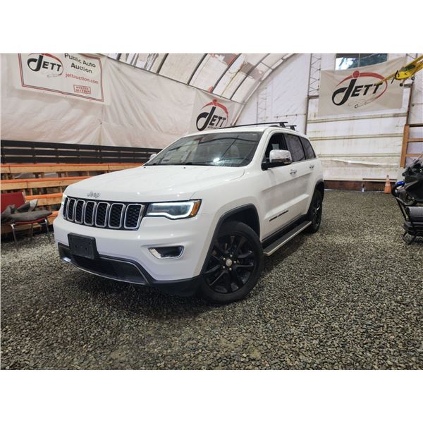 PARKSVILLE - 2018 JEEP CHEROKEE, WHITE, 164259 KMS, FOUR WHEEL DRIVE. - D398157