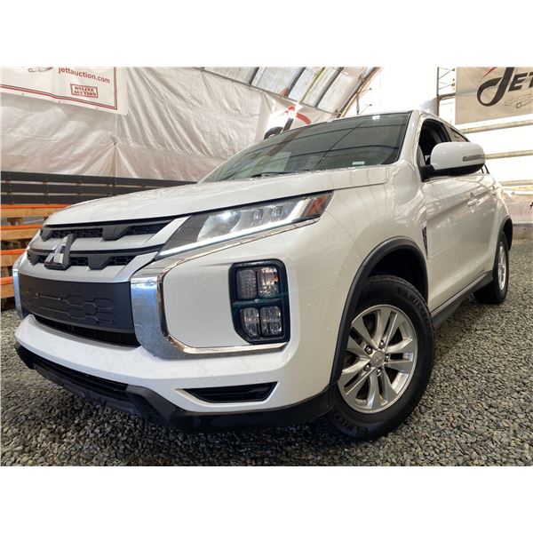 PARKSVILLE- 2021 MITSUBISHI RVR 134526KMS WHITE AWD - J606682
