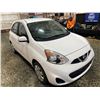 Image 10 : PARKSVILLE - 2017 NISSAN MICRA, WHITE, 113016 KMS, FRONT WHEEL DRIVE. - D249939