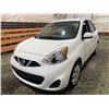 Image 3 : PARKSVILLE - 2017 NISSAN MICRA, WHITE, 113016 KMS, FRONT WHEEL DRIVE. - D249939