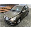 Image 4 : PARKSVILLE - 2009 MERCEDES-BENZ B200 BROWN 170430 KMS - B397171