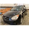 Image 3 : PARKSVILLE-2010 HYUNDAI ACCENT  BLACK FWD 299403KMS - B177915