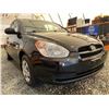 Image 8 : PARKSVILLE-2010 HYUNDAI ACCENT  BLACK FWD 299403KMS - B177915