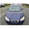 Image 5 : DUNCAN -- 2010 HYUNDAI ELANTRA, BLUE, 160195 KMS, FRONT WHEEL DRIVE - J027025