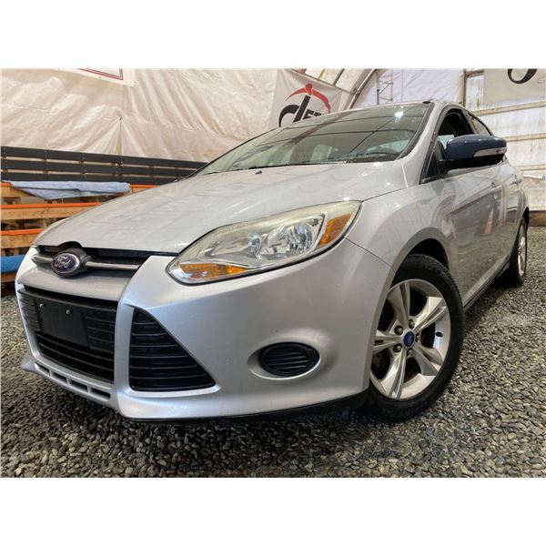 PARKSVILLE-2013 FORD FOCUS GREY  FWD 176642KMS - B140616