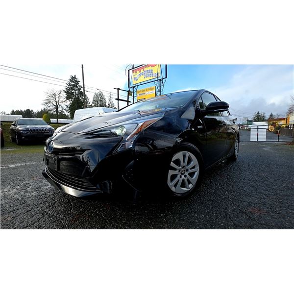 DUNCAN - 2018 TOYOTA PRIUS BLACK 254302 KMS - D603001