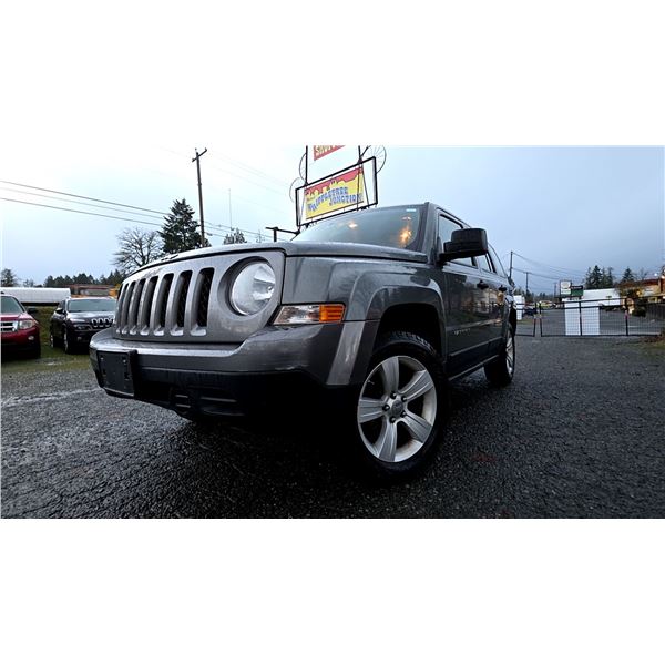 DUNCAN - 2011 JEEP PATRIOT GREY 189541 KMS - J243688