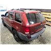Image 22 : PARKSVILLE- 2007 JEEP GRAND CHEROKEE 306997KMS RED 4X4- D675540