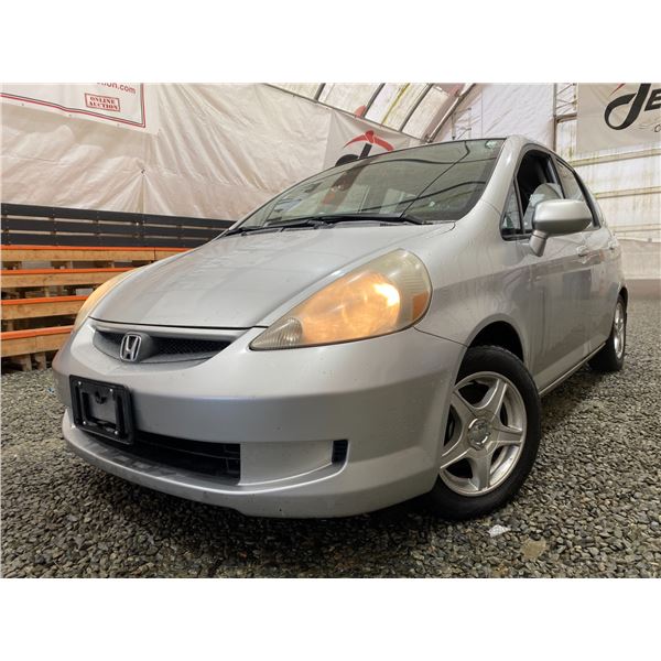 PARKSVILLE - 2007 HONDA FIT 239379 KMS - B811008