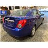 Image 15 : PARKSVILLE - 2012 CHEVROLET SONIC BLUE 178295 KMS - B217262
