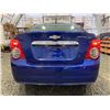 Image 17 : PARKSVILLE - 2012 CHEVROLET SONIC BLUE 178295 KMS - B217262