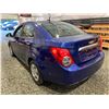 Image 21 : PARKSVILLE - 2012 CHEVROLET SONIC BLUE 178295 KMS - B217262
