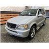 Image 3 : PARKSVILLE - 2004 MERCEDES-BENZ ML350 GREY 178648 KMS - B502416