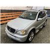 Image 4 : PARKSVILLE - 2004 MERCEDES-BENZ ML350 GREY 178648 KMS - B502416