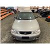 Image 7 : PARKSVILLE - 2002 NISSAN SENTRA GREY 100002 KMS - B683052