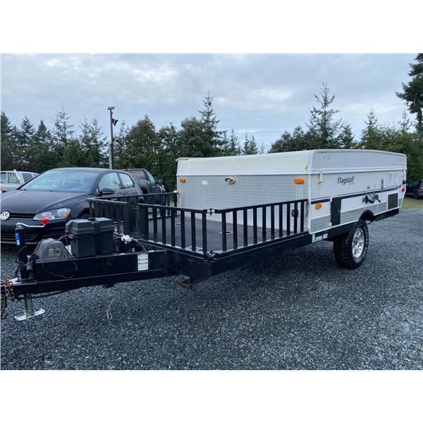 PARKSVILLE-2008 FOREST RIVER FLAGSTAFF CAMPING TRAILER WHITE  - D158980