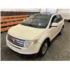Image 4 : PARKSVILLE - 2008 FORD EDGE WHITE 239399 KMS - BA12600