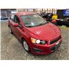 Image 10 : PARKSVILLE - 2012 CHEVROLET SONIC RED 189227 KMS - D118325