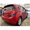 Image 14 : PARKSVILLE - 2012 CHEVROLET SONIC RED 189227 KMS - D118325
