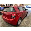 Image 15 : PARKSVILLE - 2012 CHEVROLET SONIC RED 189227 KMS - D118325