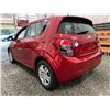 Image 20 : PARKSVILLE - 2012 CHEVROLET SONIC RED 189227 KMS - D118325