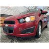 Image 2 : PARKSVILLE - 2012 CHEVROLET SONIC RED 189227 KMS - D118325