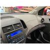 Image 54 : PARKSVILLE - 2012 CHEVROLET SONIC RED 189227 KMS - D118325