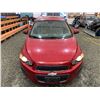 Image 7 : PARKSVILLE - 2012 CHEVROLET SONIC RED 189227 KMS - D118325