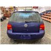 Image 18 : PARKSVILLE - 2006 VOLKSWAGEN GOLF BLUE 300126 KMS "NO RESERVE" - D007422