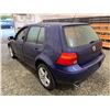 Image 21 : PARKSVILLE - 2006 VOLKSWAGEN GOLF BLUE 300126 KMS "NO RESERVE" - D007422