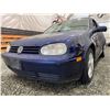 Image 2 : PARKSVILLE - 2006 VOLKSWAGEN GOLF BLUE 300126 KMS "NO RESERVE" - D007422