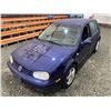 Image 4 : PARKSVILLE - 2006 VOLKSWAGEN GOLF BLUE 300126 KMS "NO RESERVE" - D007422
