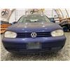 Image 5 : PARKSVILLE - 2006 VOLKSWAGEN GOLF BLUE 300126 KMS "NO RESERVE" - D007422