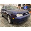 Image 8 : PARKSVILLE - 2006 VOLKSWAGEN GOLF BLUE 300126 KMS "NO RESERVE" - D007422