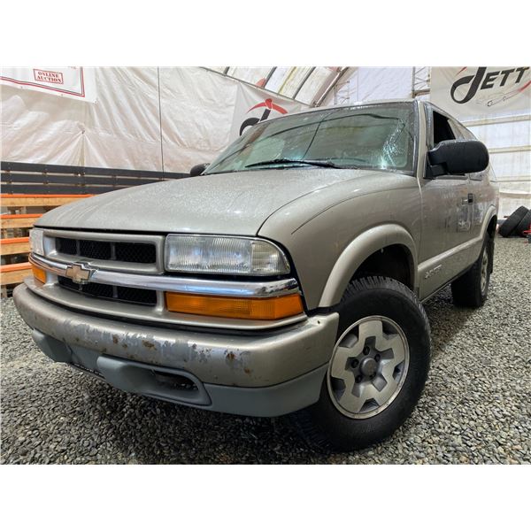 PARKSVILLE - 2004 CHEVROLET BLAZER GOLD 269128 KMS - B120330
