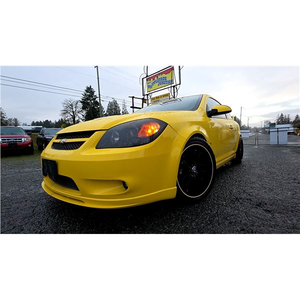DUNCAN - 2007 CHEVROLET COBALT SS YELLOW 187919 KMS - D210511