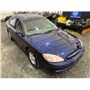 Image 10 : PARKSVILLE - 2000 FORD TAURUS BLUE 176092 KMS "NO RESERVE" - D263363