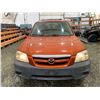Image 6 : PARKSVILLE - 2005 MAZDA TRIBUTE ORANGE 242392 KMS - PM12814