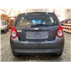 Image 17 : PARKSVILLE - 2011 CHEVROLET AVEO GREY 154154 KMS - D149677