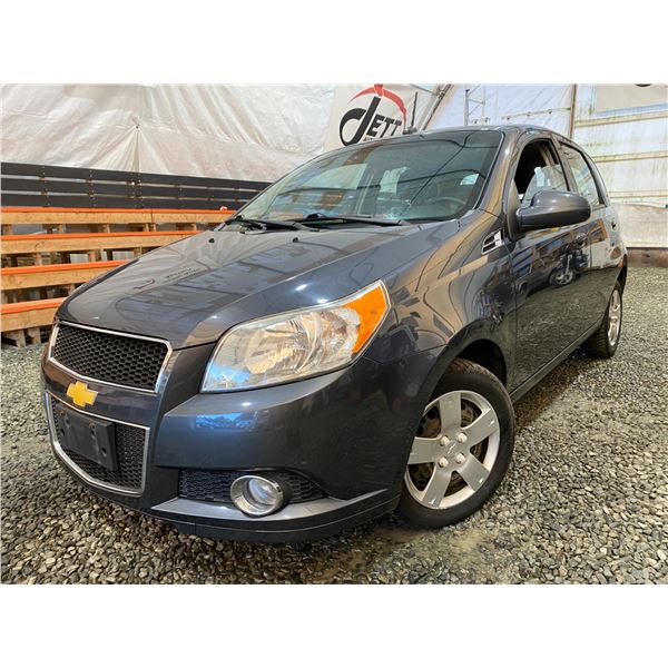PARKSVILLE - 2011 CHEVROLET AVEO GREY 154154 KMS - D149677