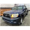 Image 3 : PARKSVILLE - 2005 TOYOTA TACOMA BLUE 174251 KMS - D109554