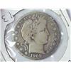 Image 1 : 1909-S Barber Half Dollar (VG)