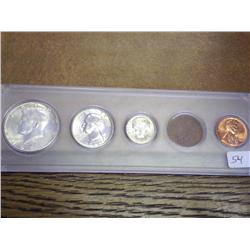 1964 US Silver Year Set (UNC) Missing Nickel