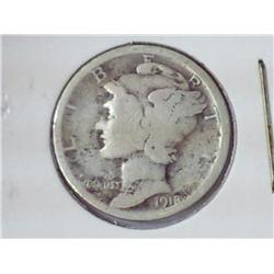 1918-S Mercury Dime